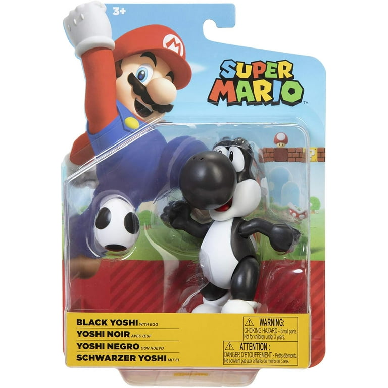 NINTD 4IN FIG BLACK YOSHI - Walmart.com