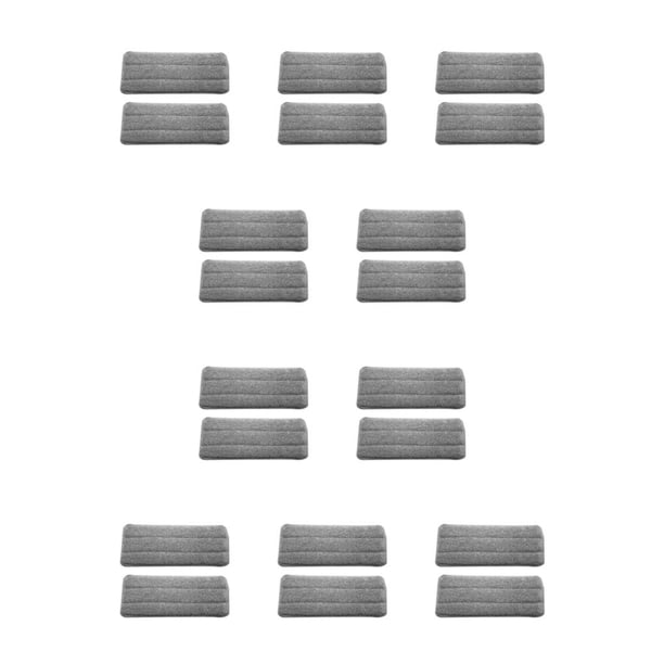 Advancent Trapo de hisopo multiusos para una limpieza eficiente y conveniente Duradero Fácil de limpiar el cabezal de hisopo Almohadillas de 2 juegos 10Conjunto