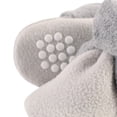 thumbnail image 2 of Luvable Friends - Botines de forro polar unisex para bebé, color gris neutro, gris claro, 0 a 6 meses, 2 of 2
