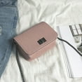 thumbnail image 4 of Flmtop Women Solid Color Faux Leather Square Shoulder Bag Handbag Crossbody Pouch, 4 of 10