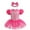 E-Rose Red Princess, variant on Emy Dola Newborn Baby Girls Cartoon Romper Dress With Headband 2Pcs Infant Fairy Princess Tutu Dresses Baby Birthday Party Tulle Fancy Dressy