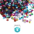 thumbnail image 2 of Unique Bargains Loose Sequins 4MM Laser Sequins 3000Pcs Cup Sequins Embroidery Sequins for Jewelry Making Crafts Sewing,Multicolored, 2 of 5