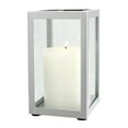 thumbnail image 6 of Better Homes & Gardens Indoor Decorative Metal Candle Holder Lantern, Silver, Medium, 6 of 7