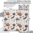 thumbnail image 5 of Halloween Ghosts Pumpkins and Witch Hats Toddler Nap Mats for Kids Preschool,59"x22" Sleeping Mat Bag or Kids,Toddler Sleeping Bag,Toddler Nap Mat or Daycare, 5 of 6