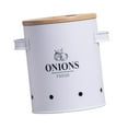 thumbnail image 5 of TISHITA Kitchen Storage Canister Onion Storage Bin Organizer Vintage Vegetables Storage Bin Farmhouse Container for Countertop Pantry M, 5 of 8