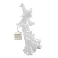 thumbnail image 4 of Adorno de bruja con linterna, artesanía creativa y decorativa para exteriores Blanco, 4 of 9