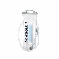 Water Bladder for Hiking Backpack Platypus Water Bladder – Leakproof Hydration Bladder, Durable Water Bladder for Outdoor Sports(White-L)