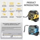 thumbnail image 2 of 3-in-1 Laser Measure Tool - 40M/60M Laser Distance Meters, 5M Tape, Cross Line, Rechargeable Measure Tool for Area, Volume, Multiple Units, 2 of 5