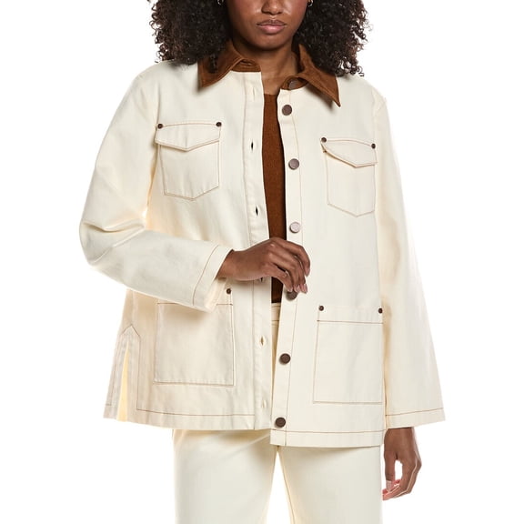 Toccin womens Dean Jacket, xs, Beige