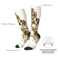 thumbnail image 4 of Xecao Cattle Drive By Two Cowboys Pattern Adult Stockings with Color-Block Design and 3D Print, Breathable Comfortable Hosiery for Daily Wear and Sports, 4 of 6