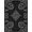 Black, Pattern 1, variant on ODIKA Snake Abstract Moody Tangled Serpent Vine Gothic Coiled Border Pet Friendly & Kids Safe Play for Playroom, Bedroom, Reading Nook