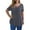 Gray, variant on Womens Clothes 2026 ! asdoklhq Womens Plus Size Tops,Womens Plus Size Lace Pachwork Short Sleeve Round Neck Casual Tops Blouse