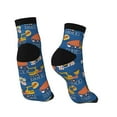 thumbnail image 4 of Bingfone Construction Vehicles Design Patterned Men'S Women'S Casual Cotton Socks, 4 of 9