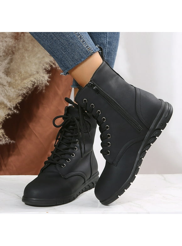 side zip winter boots