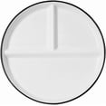 thumbnail image 1 of ABDFHE-Divided Porcelain Sectional Plates, Portion Control Plates for Adults Ceramic, Compartment Dinner Plates Perfect for Balanced Diet, 1 of 4
