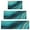 Teal Marble Gold, variant on Pink Marble Gold Wave Pattern Kitchen Rugs Sets Of 3,Kitchen Runner Rugs Non Skid Washable,Decorative Kitchen Floor Mats for Kitchen,Sink,Laundry,17"x30"+ 17"x47" + 17"x59"