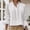 White, variant on Women's Dressy Tops Spring Puff Long Sleeve Button Down Solid Color Fashion Shirts Work Business Blouses Lapel Collared