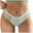 Green, variant on Womens Underwear Invisible Seamless Bikini Lace Underwear Half Back Coverage Panties