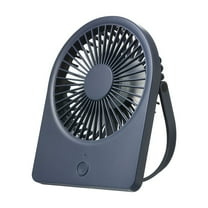 Mouliraty 2024 New Slim USB Desktop Fan, Mini Mute Fan, Portable Wall Mounted Fan, USB Plug-In Power Supply, 3 Adjustable Wind Speed