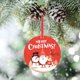 thumbnail image 1 of Xihbxyly Delicado Colgante de Árbol de Navidad, Diseño de Arte En Hierro, Decoración Navideña, Adorno Navideño Creativo, Material de Hierro Seguro, 8 Cm de Diámetro, 1 of 3