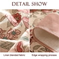 thumbnail image 4 of Linen Floral Tablecloth,Decorative Thick French Table Cloth Rectangle Square for Kitchen Dining 60"*102", 4 of 6