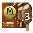thumbnail image 2 of Magnum Almond Ice Cream Bars, 3 x 100 mL, 2 of 5