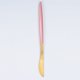 thumbnail image 1 of Xiao Hua 4 cuchillos de acero inoxidable para mesa, para casa, restaurante, hotel, color rosa, 1 of 5