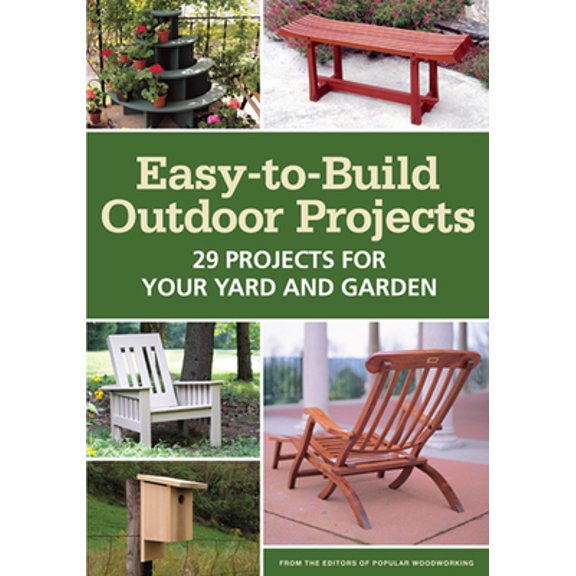 Pre-Owned Easy-To-Build Outdoor Projects: 29 Projects for Your Yard and Garden (Paperback)