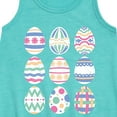 thumbnail image 2 of Instant Message - Mixed Patterned Easter Eggs - Toddler and Youth Girls A-line Dress, 2 of 5