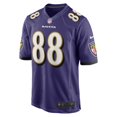 thumbnail image 2 of Men's Nike Charlie Kolar Purple Baltimore Ravens Player Game Jersey, 2 of 4