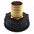 thumbnail image 1 of Robinet de robinet de Sortie d'Adaptateur de Récipient IBC Accessoire 3/4 Pouces S60 * 6 Laiton, 1 of 9