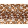 thumbnail image 5 of oneOone Velvet Orange Fabric Block Craft Projects Decor Fabric Printed By The Yard 58 Inch Wide-JN, 5 of 5