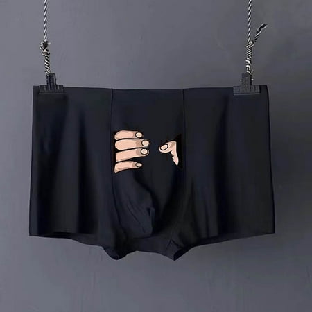 Couple Underwear Sexy Lace Men s Boxer Women Panties Low Waist Printed Bow Ice Silk Lingerie Underpants for Boyfriend Girlfriend