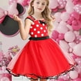 thumbnail image 6 of Jurebecia Princess Costume Baby Fancy Mini Dress up Bowknot Tutu Tulle Xmas Cosplay Cute Birthday Party Outfits 110 cm 3-4 Years, 6 of 17