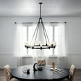 thumbnail image 3 of Twelve Light Chandelier With Soft Contemporary Inspirations 41 Inches Tall By 44.5 Inches Wide-Brushed Nickel Finish Kichler Lighting 2347Ni, 3 of 4