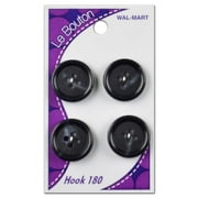Le Bouton 3/4" 4-Hole Navy Button, 4 Count