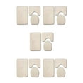 thumbnail image 1 of relayinert 3pack/lot Bathroom Rug Sets Easy To Install Waterproof Anti-slip Multi-functional Comfortable PJ210611-B001 5Set, 1 of 6