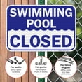 thumbnail image 4 of Swimming Pool Closed Sign,, 4 of 8