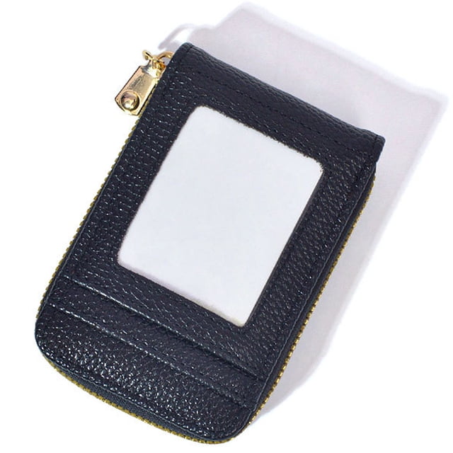 Genuine Leather Wallet, RFID Blocking Credit Card Holder With Large Storage Space And Accordion Style Design For Men And Women