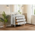 thumbnail image 4 of Legion Furniture WS2518-42-W 42 in. White Finish Solid Wood Sink Vanity, 1 in. Artificial Stone Top, 4 of 4