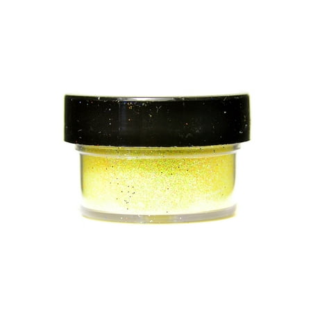 Ultrafine Transparent Glitter mellow yellow, 1/2 oz., jar (pack of 3)