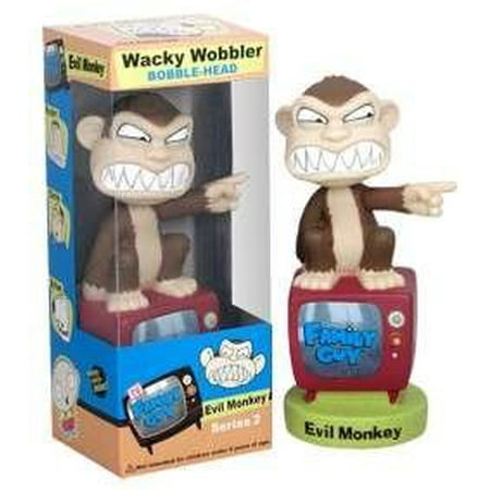 Grow Monkey - Family Guy Series 2 Limited Edition Glow in the Dark Evil Monkey Wacky Wobbler