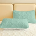 thumbnail image 1 of Par de Fundas de Almohada Impermeables y Gruesas (48 X 74 Cm, 18,8 X 29 Pulgadas), Funda Protectora de Colchón Lavada (Sin Núcleo), 1 of 6