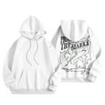 thumbnail image 4 of Fiaer Womens Hoodies Long Sleeve Ocean Theme Letter Graphic Hooded Sweatshirts Loose Fall Pocket Tops White2 L, 4 of 6