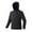 Black, variant on Men Sun Hoodie Zip Up, UV Protection Long Sleeve Shirt with Ventilation Panels, High Elastic Sun Shield Jacket for Outdoor Sports, Summer Hiking Running and Casual Wear