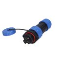 thumbnail image 4 of Flange Power Connector, 6-12mm² IP68 Protection Waterproof Plug Socket  For Electrical Equipments 2 Pin,3 Pin,4 Pin,5 Pin, 4 of 8