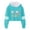 Sky Blue, variant on Girls Hoodies Children Girls Long Sleeve Letters Solid Color Short Hoodie Hoodie Top For Large Children Hoodies for Teen Girls