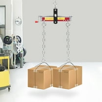 Folding Engine Hoist with 4409 lbs Capacity, Hydraulic Crane with Adjustable Positions, Portable and Easy to Store, Perfect for Workshops
