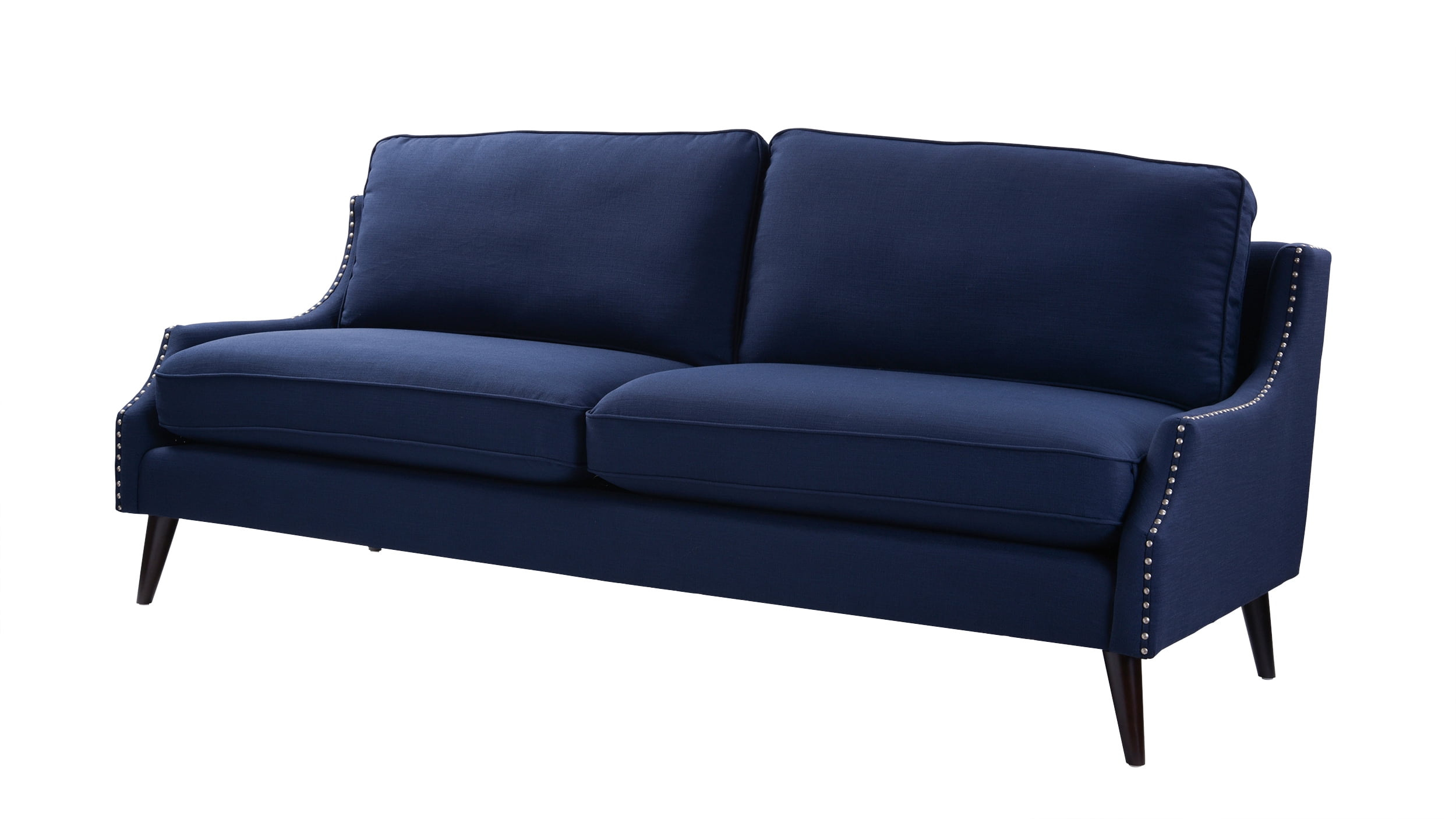 Jennifer Taylor Home, Ariana Upholstered Sofa, Midnight Blue