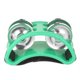 thumbnail image 1 of Foot Tambourine with Jingle Bell, Musical Percussion Instruments for Guitar and Drums, Green, 1 of 4